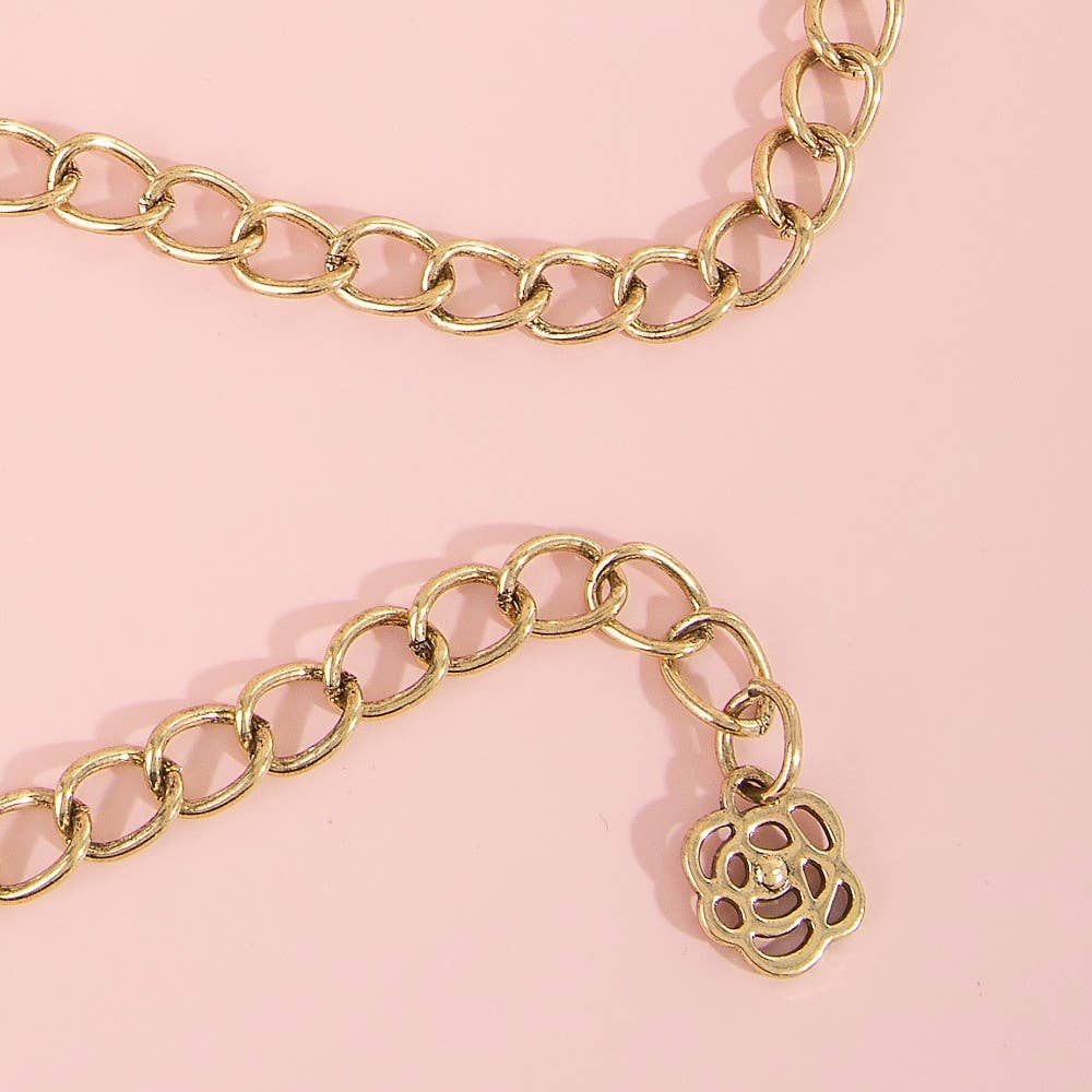 Stone Fish Chain Belt