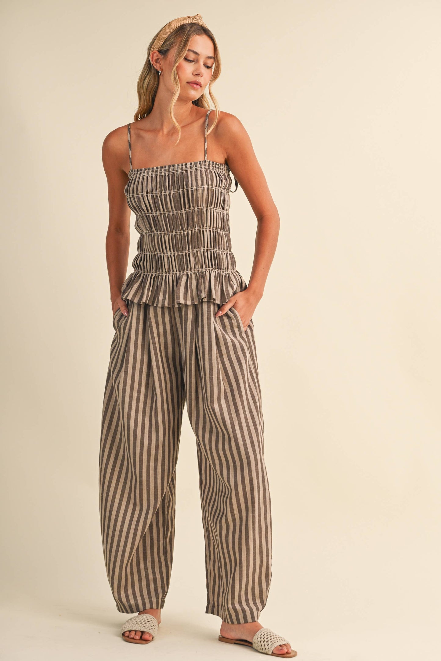 Mocha Jumpsuit