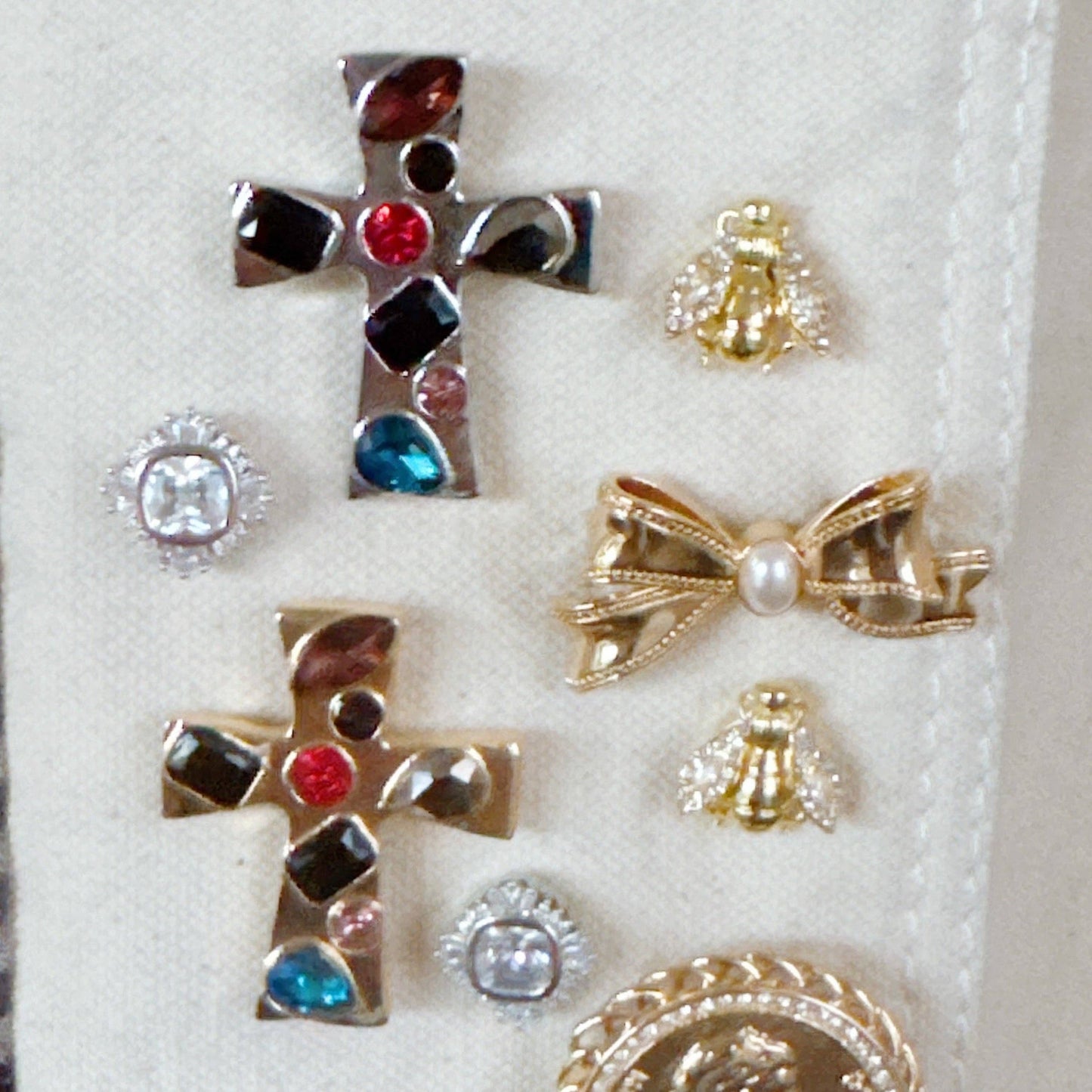 Musa Artisan Cross Brooch