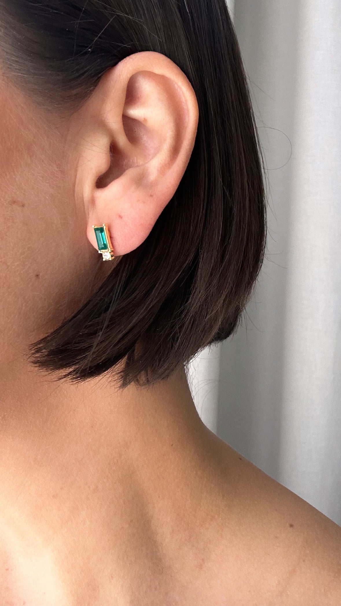 Musa Stone Stud Earrings