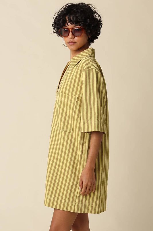 Kiwi Stripe Dress