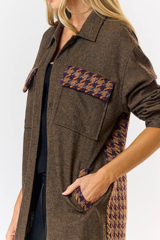 New York Mid Shacket