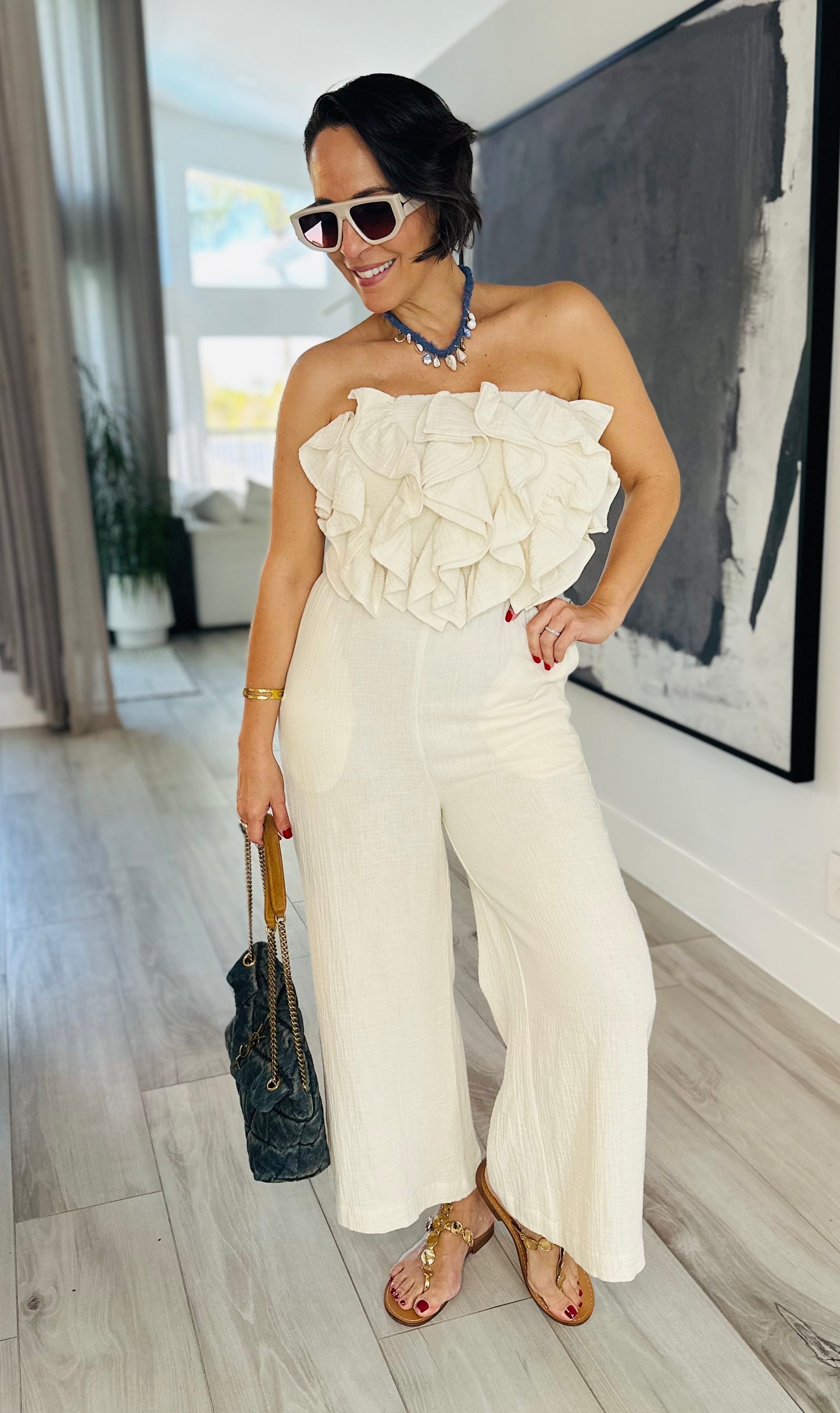 Coral Jumpsuit