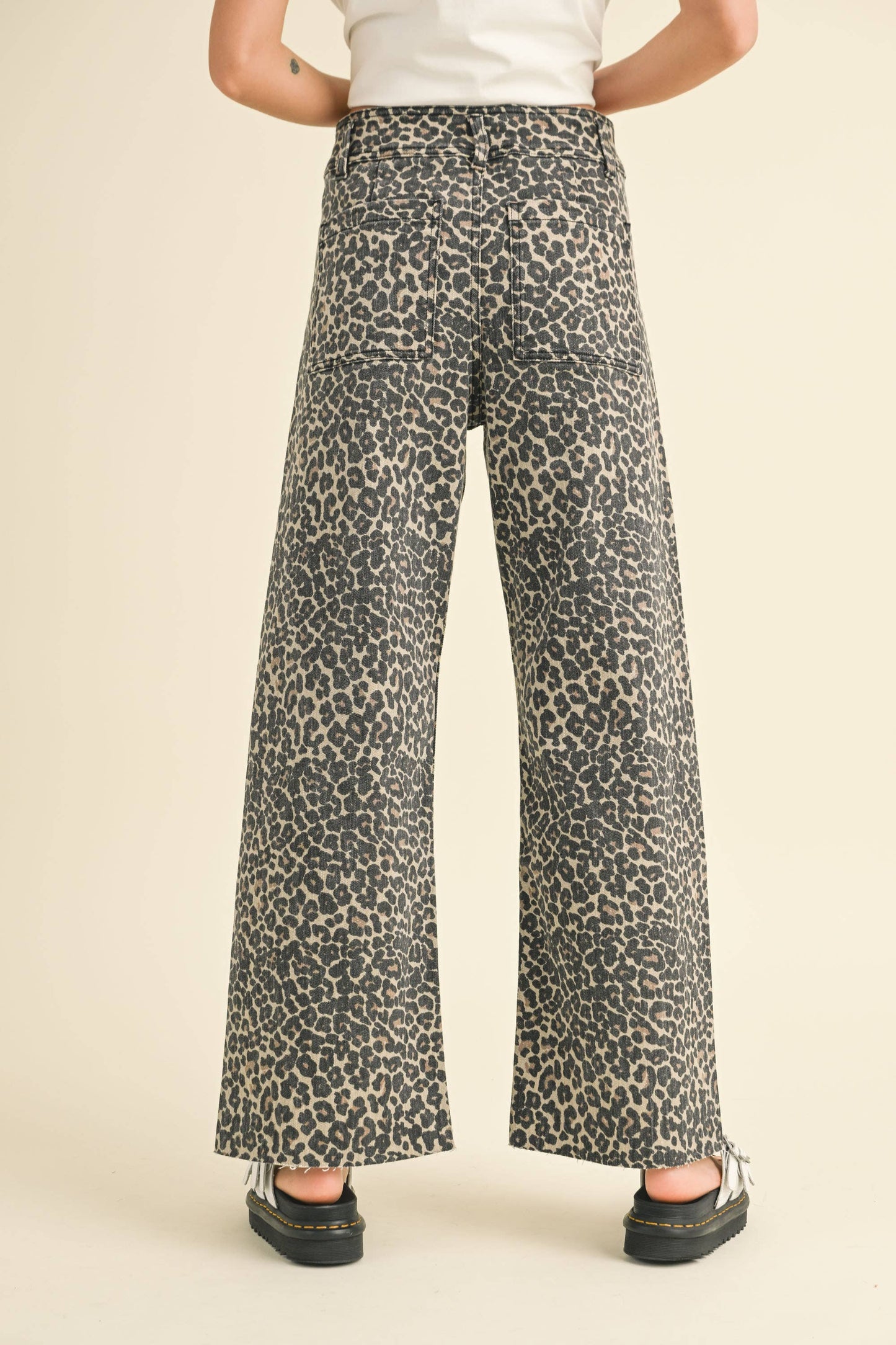 Musa Leopard Jeans