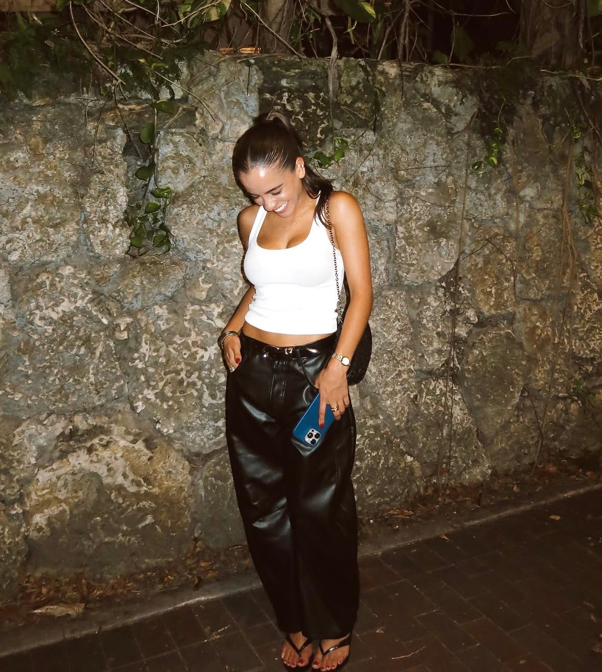 Milan Leather Pants