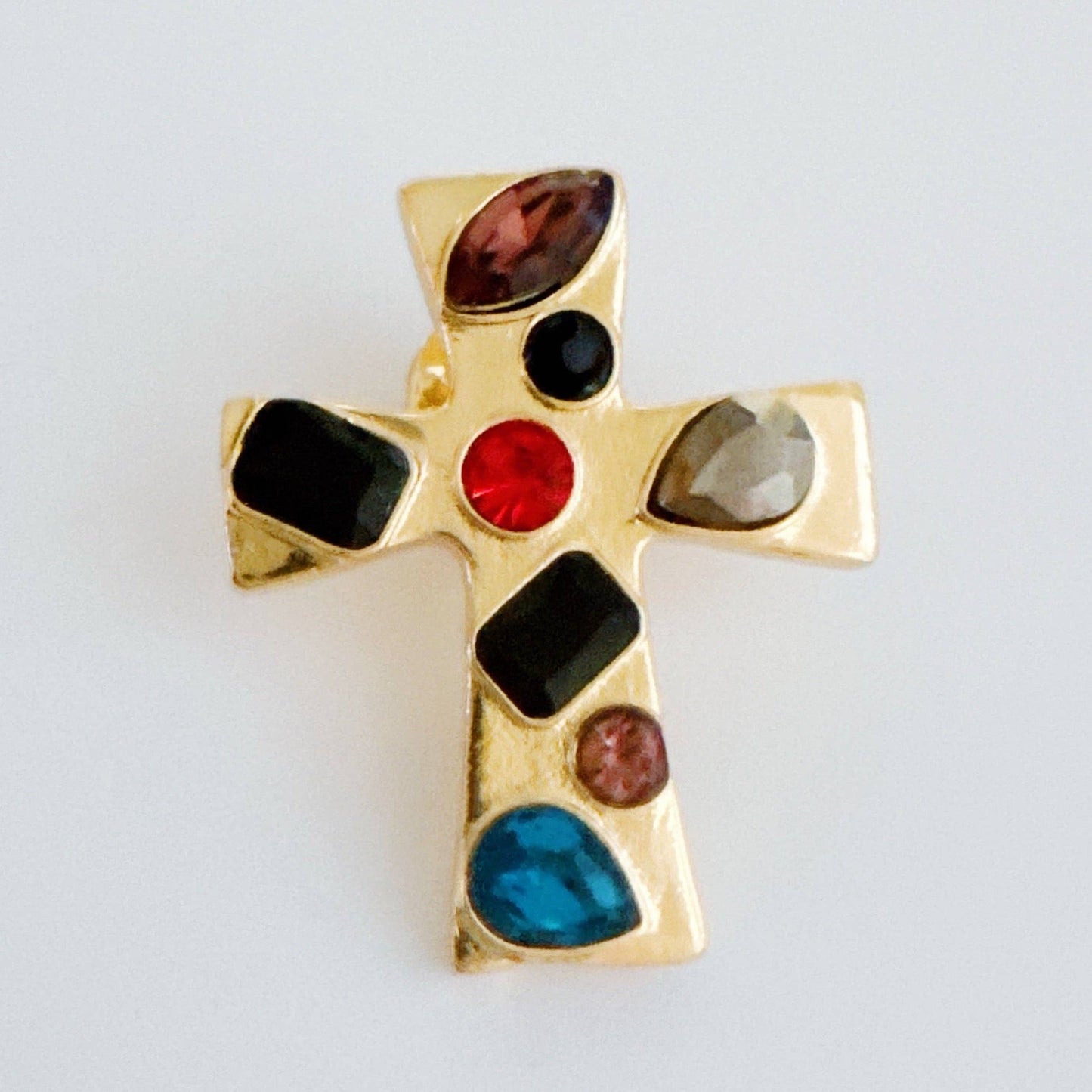 Musa Artisan Cross Brooch