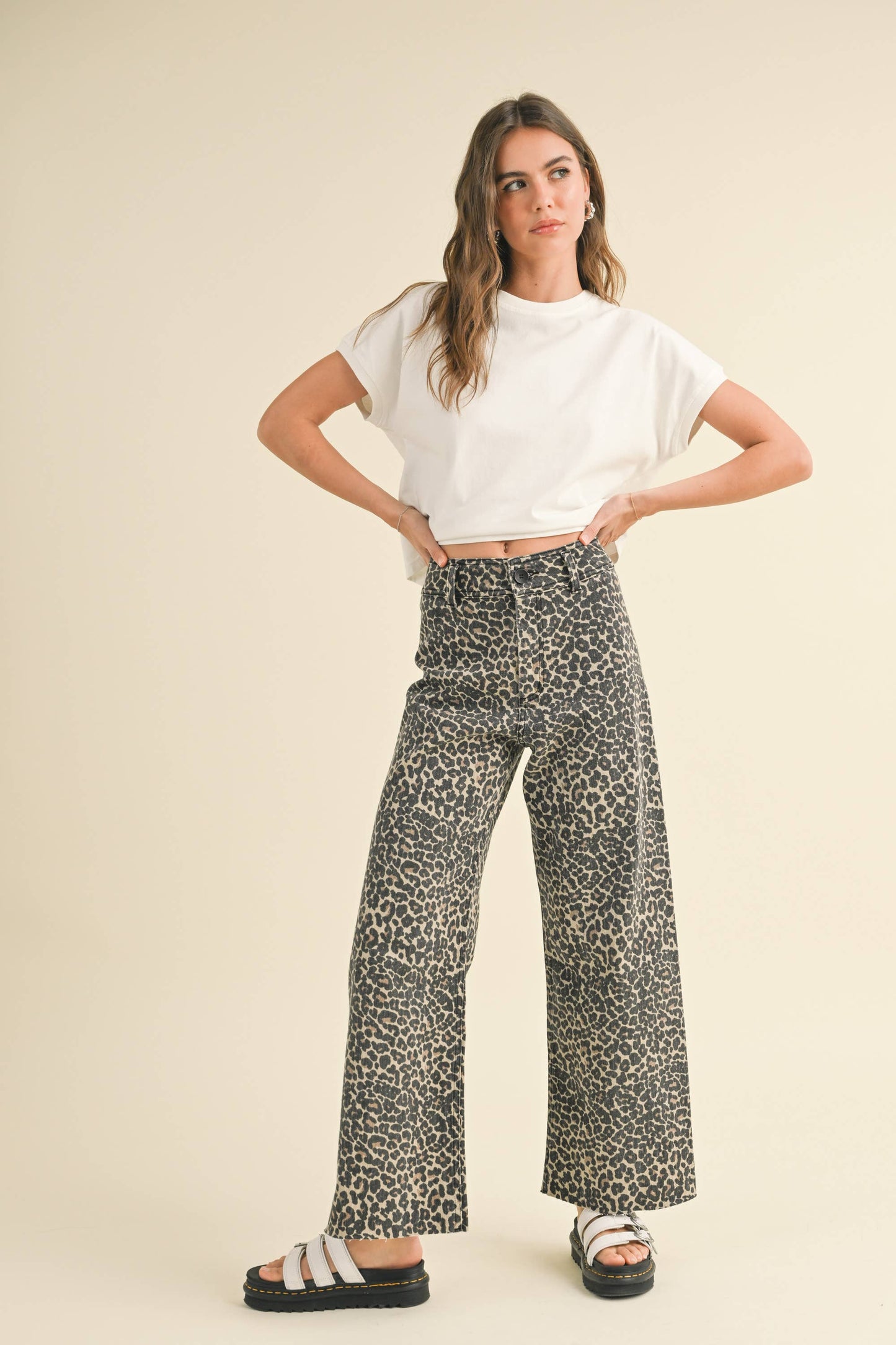 Musa Leopard Jeans