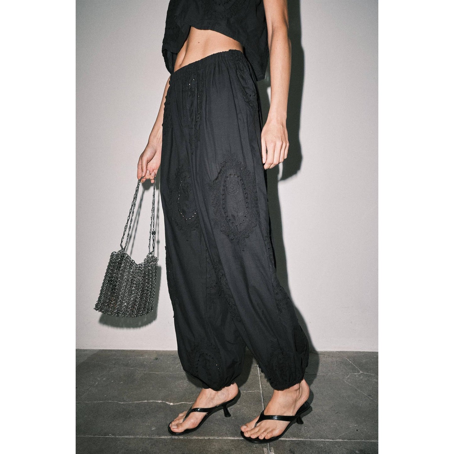Monica Eyelet Pants