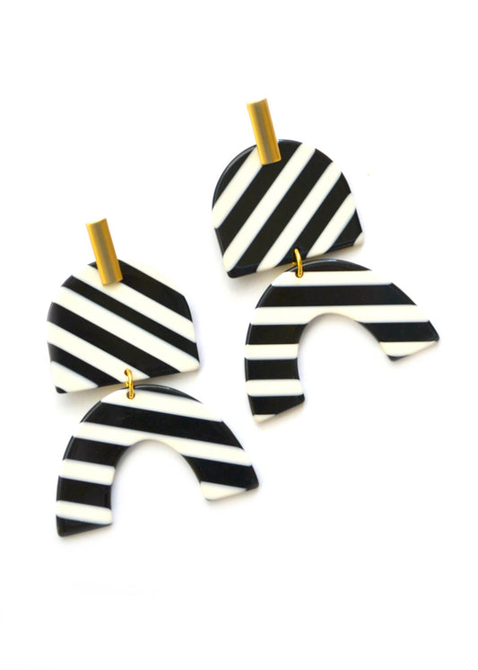 Stripe Earrings