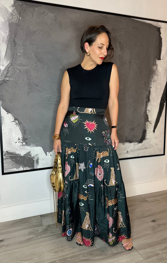 Bululu Leopard Skirt
