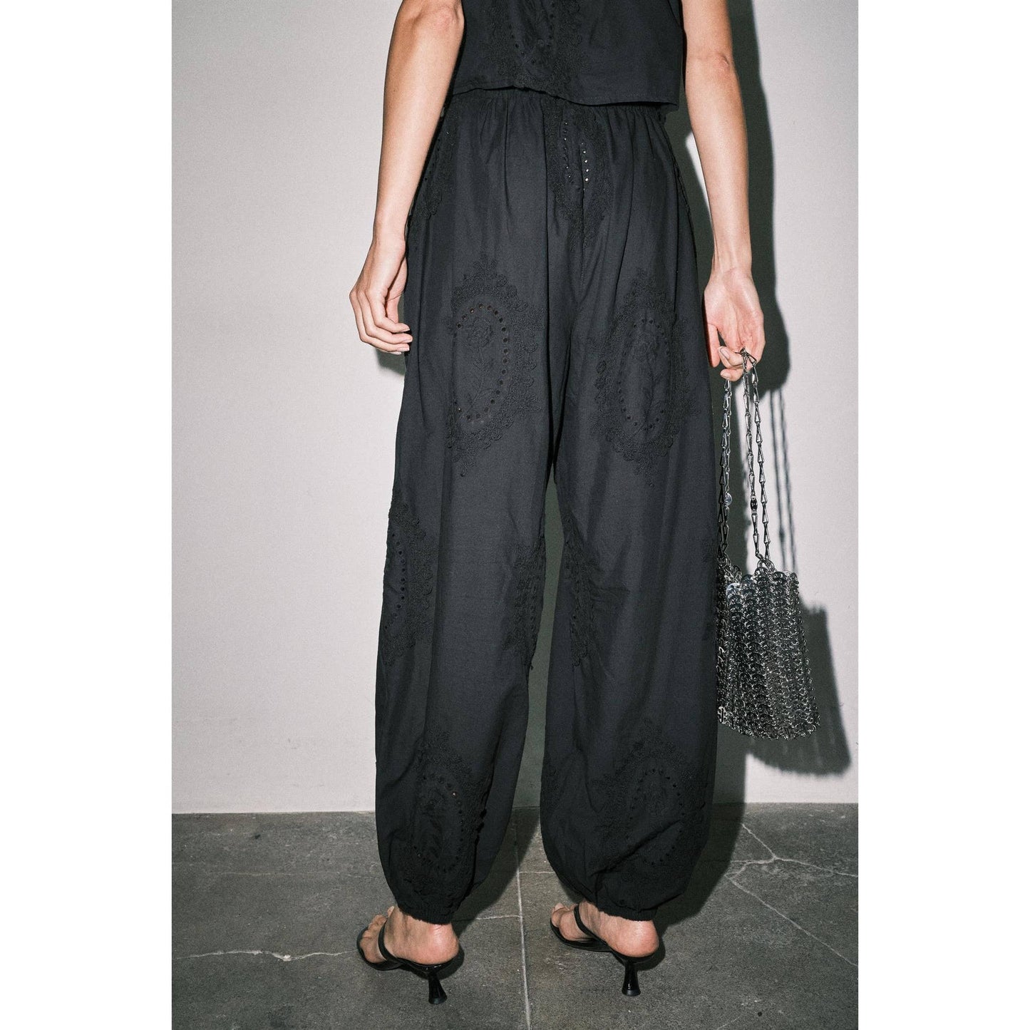 Monica Eyelet Pants