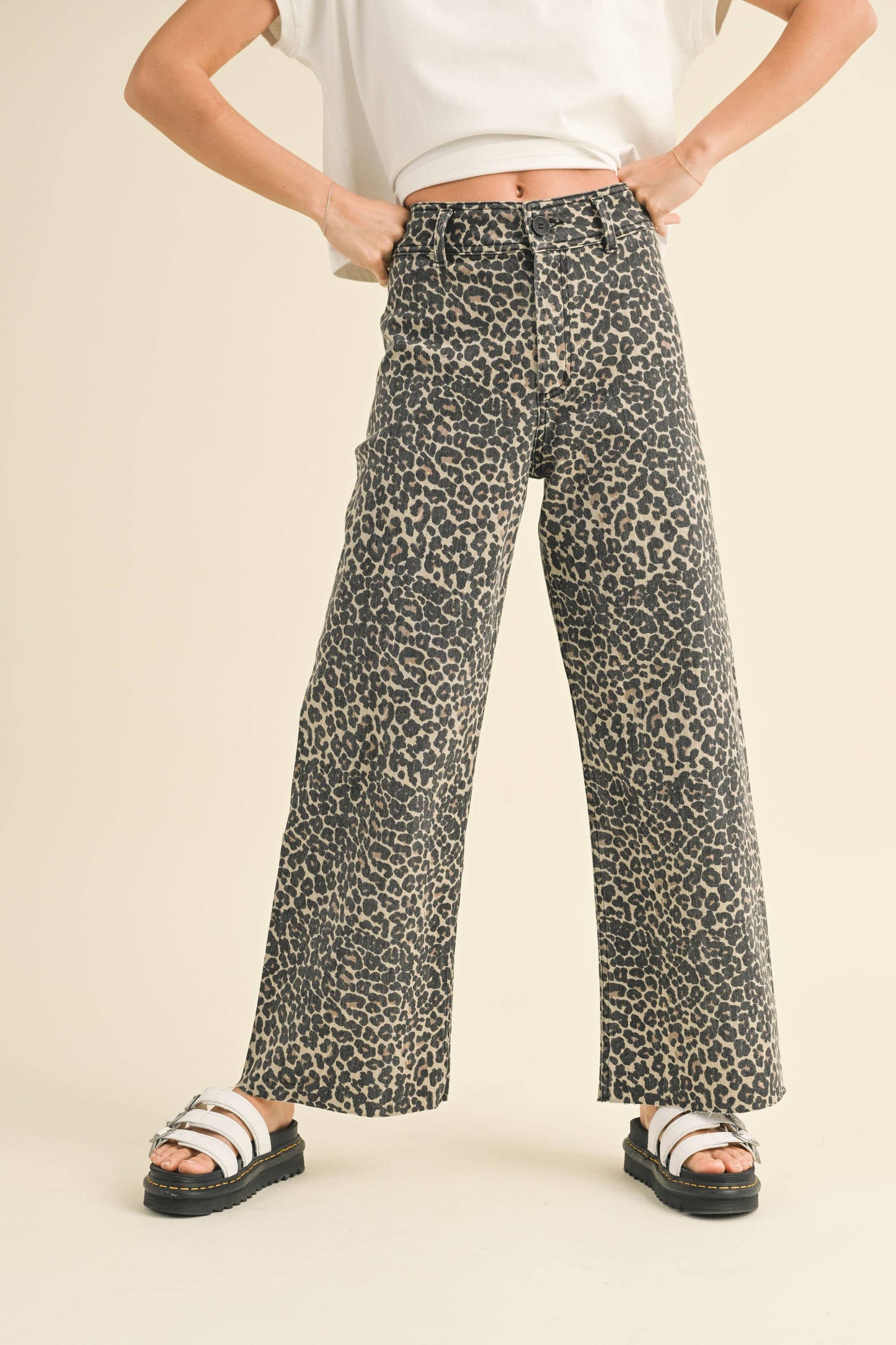 Musa Leopard Jeans