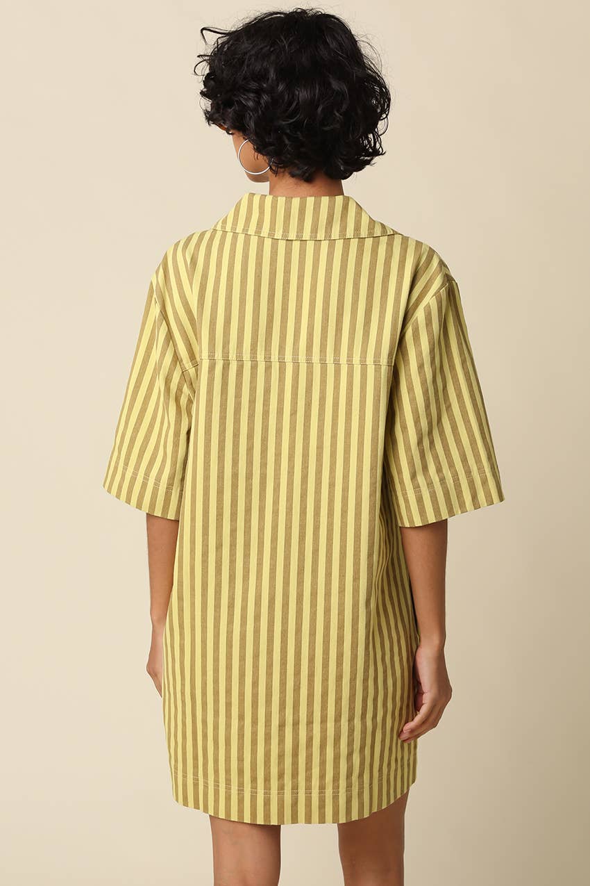 Kiwi Stripe Dress