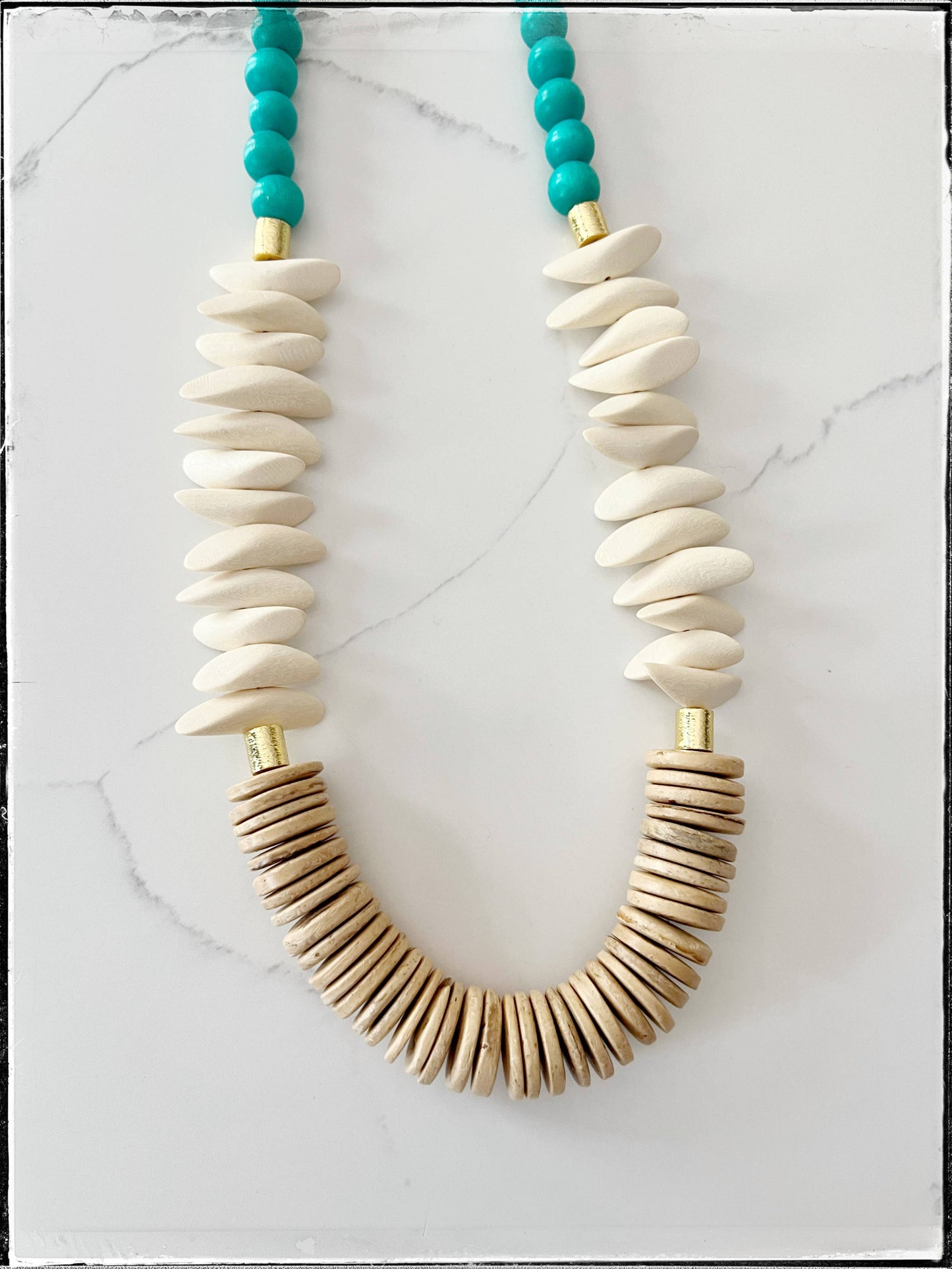 Coconut Long Necklace