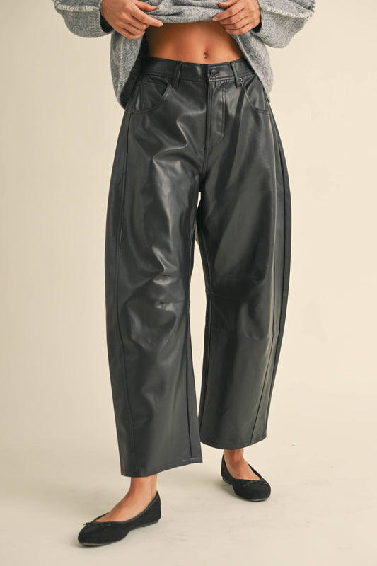 Milan Leather Pants