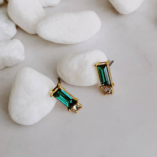 Musa Stone Stud Earrings